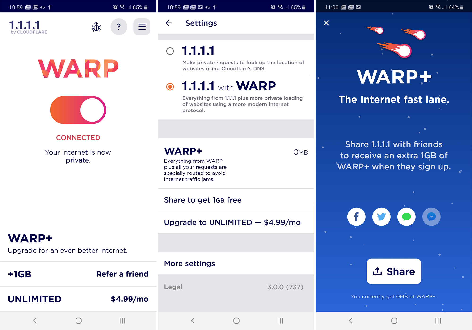 Cloudflare's WARP VPN اکنون در دسترس همه است