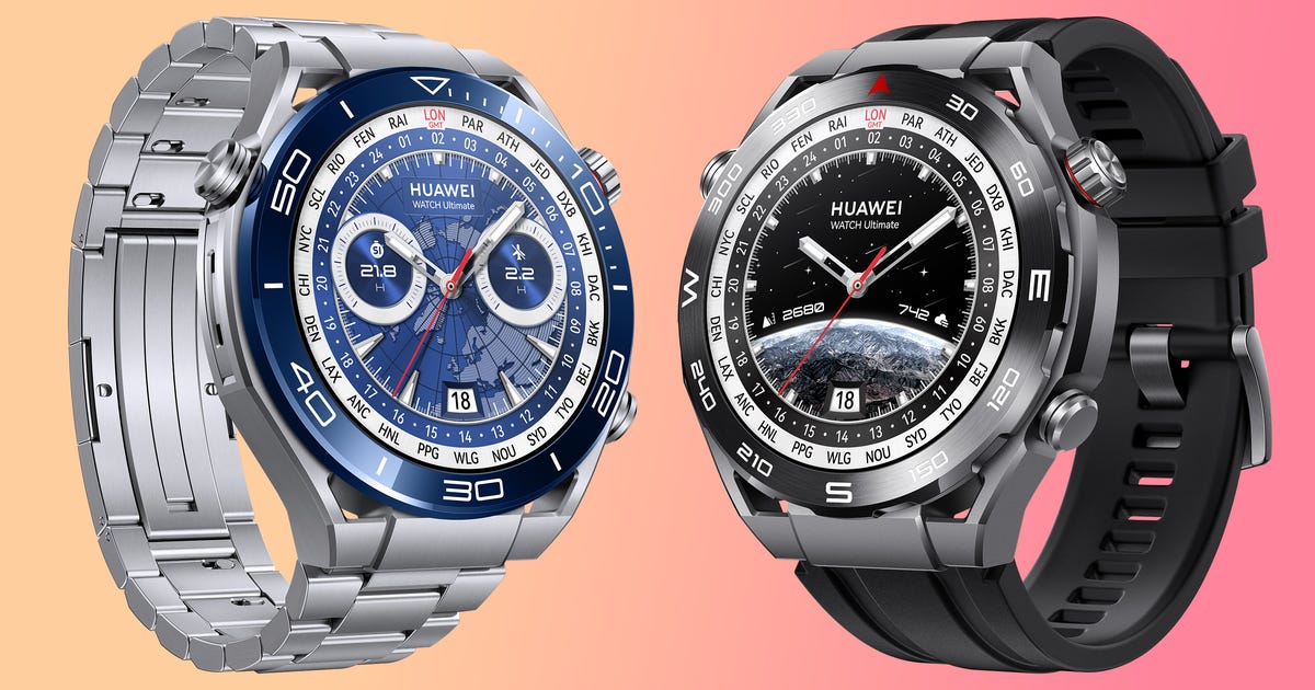 Huawei Watch Ultimate یک ساعت هوشمند لوکس برای غواصی در اقیانوس است