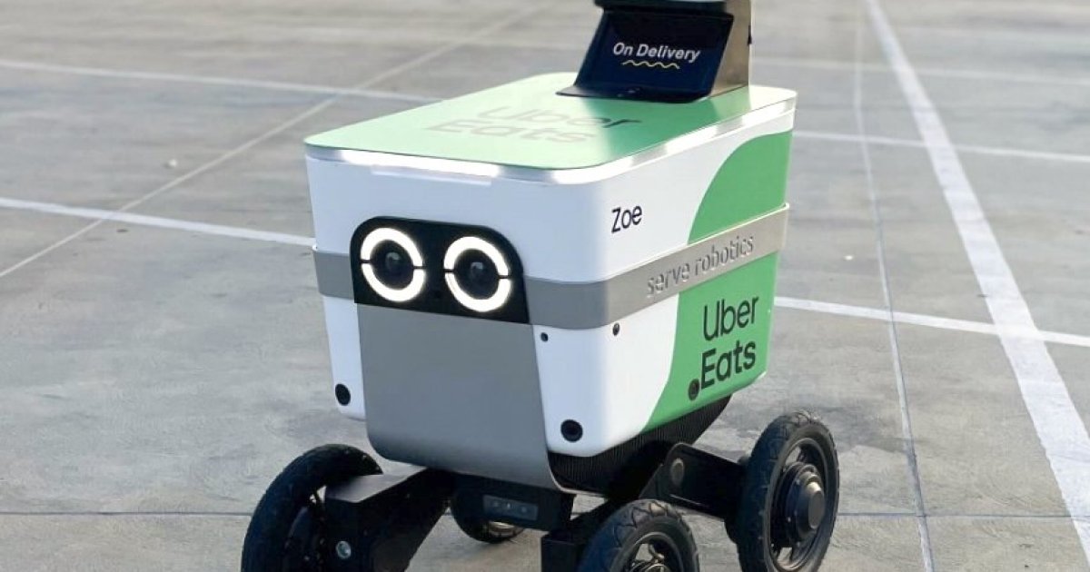 هزاران ربات تحویل دهنده برای پیوستن به Uber Eats
