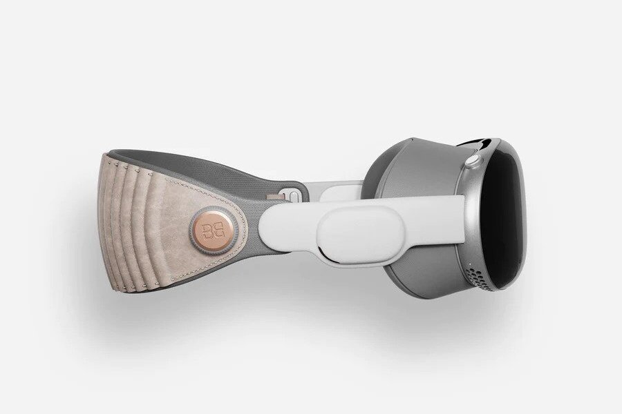 کرم باندورک هدبند چرمی apple vision pro