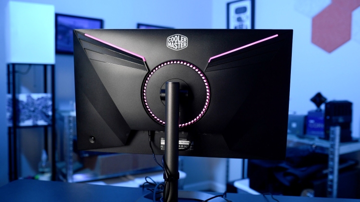 پشت مانیتور Cooler Master GP27Q.